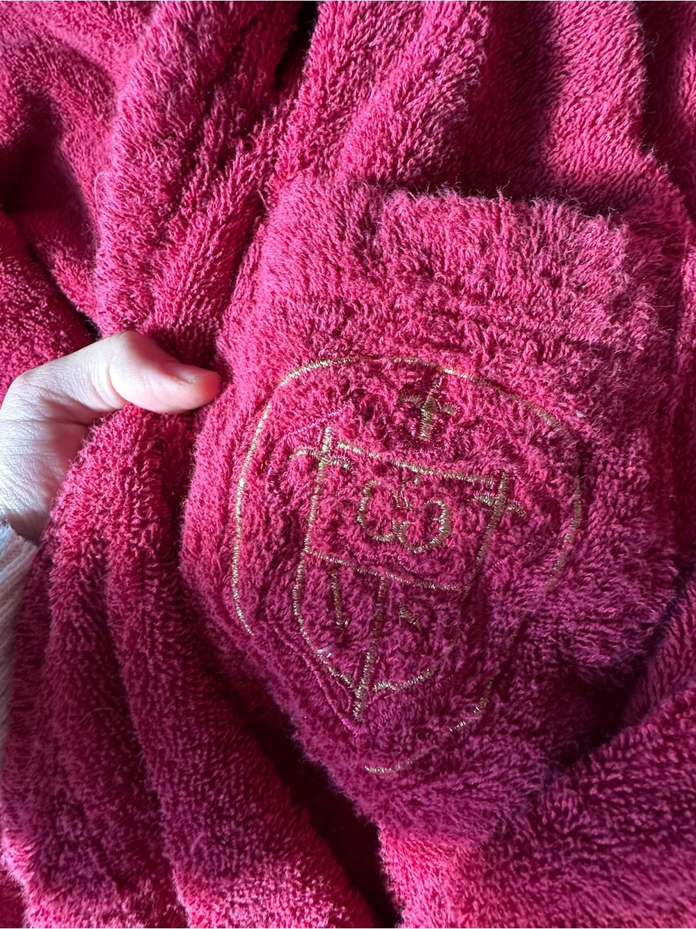 Victoria's Secret Plush Shawl-Collar Robe in Deep Raspberry - Picture 14 of 15